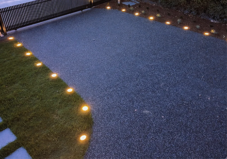 inground light