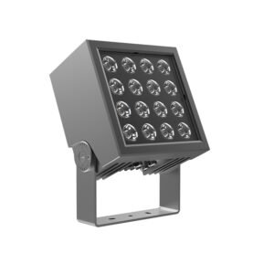 Adjustable support bracket of landscape flood light